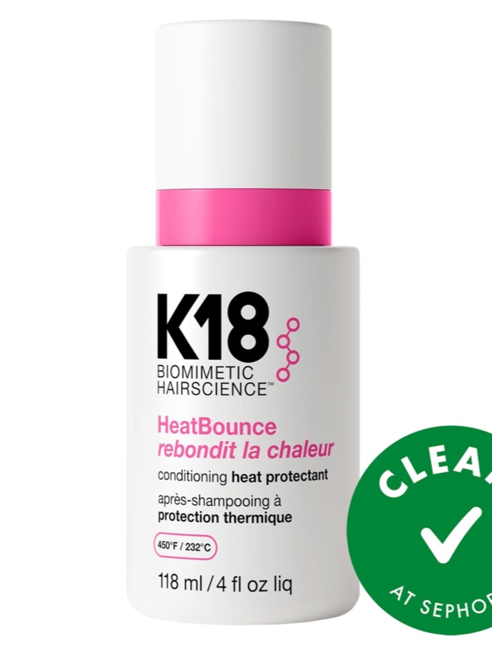 K18 HeatBounce Conditioning Heat Protectant Spray